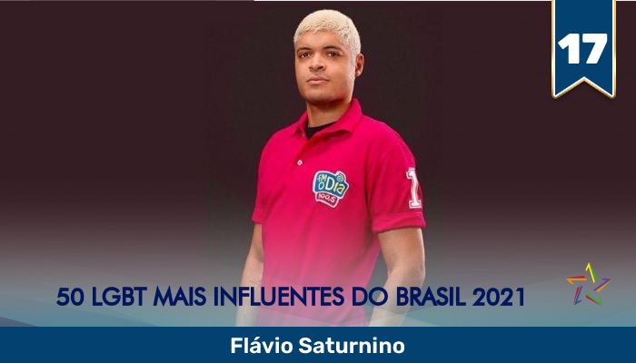 50 LGBT Mais Influentes de 2021: Flávio Saturnino, dono do site Popline