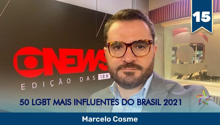 50 LGBT Mais Influentes de 2021: Marcelo Cosme