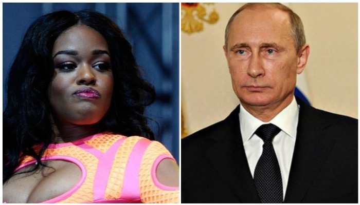 azealia banks vladimir putin homofobia