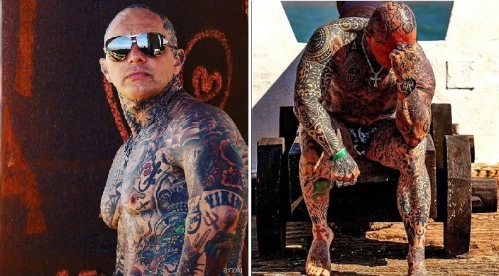 Miguel Rossi Junior, o Bruxo Tatuado do Instagram