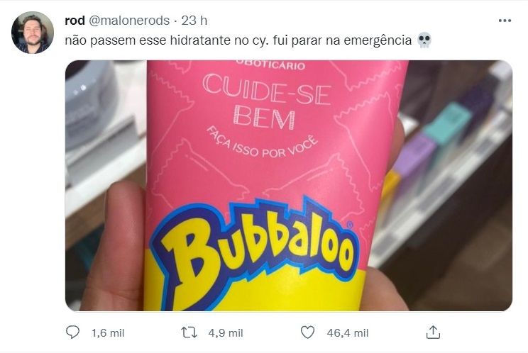 Bubbaloo: postagem gay