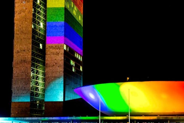 congresso nacional gay iluminação 