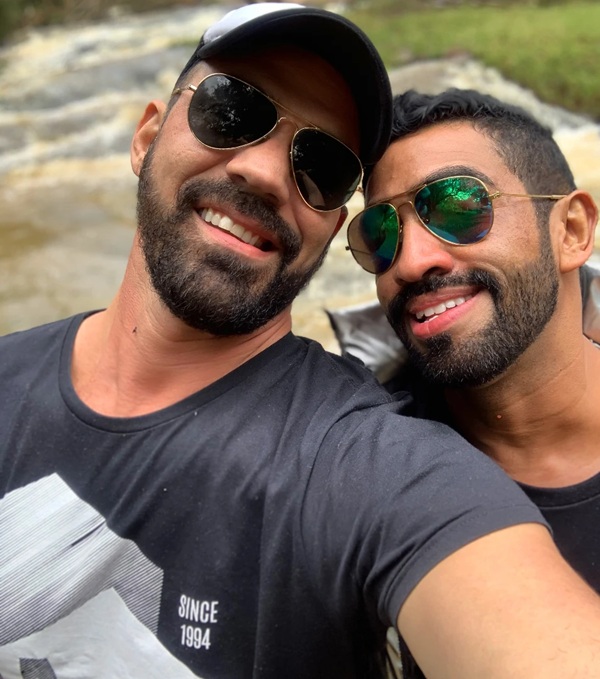 DJ Dam Maia e o marido, morto em junho de 2026