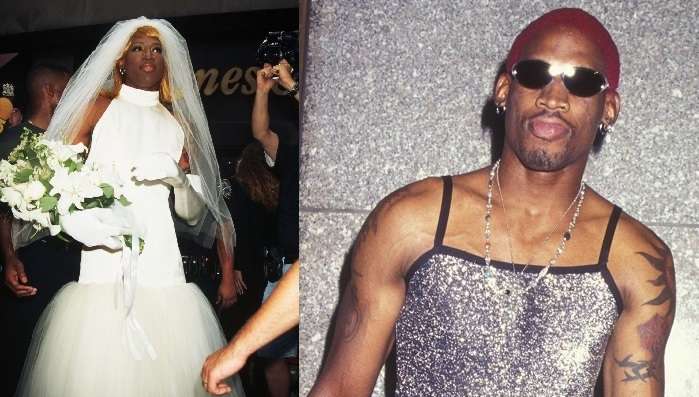 Androginia no Guia Gay: o jogador Dennis Rodman