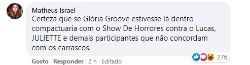 Gloria Groove passa pano pra Karol Conká