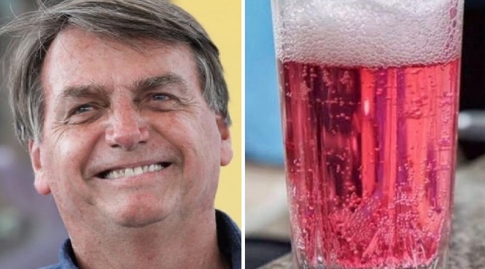 Bolsonaro faz piada homofóbica ao tomar guaraná Jesus no Maranhão