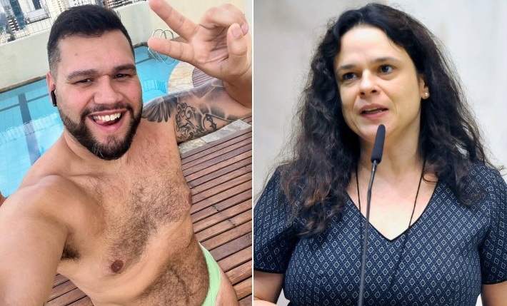 Jeldêam Alves e Janaina Paschoal