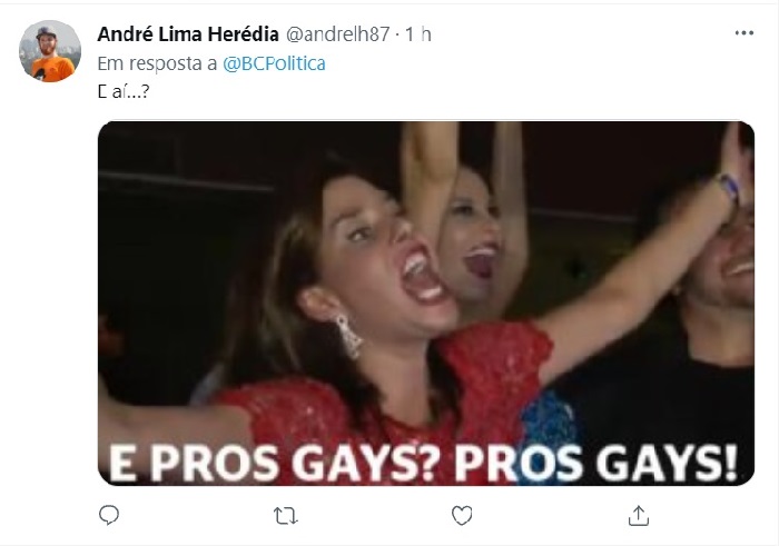 Ludmilla: cobrança diferenciada para gays