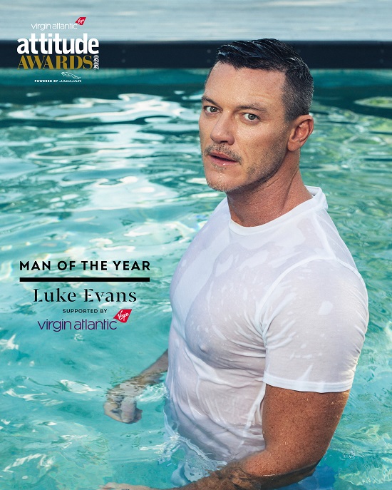 Luke Evans: ator gay de O Hobbit e Velozes & Furiosos é capa da revista gay Attitude