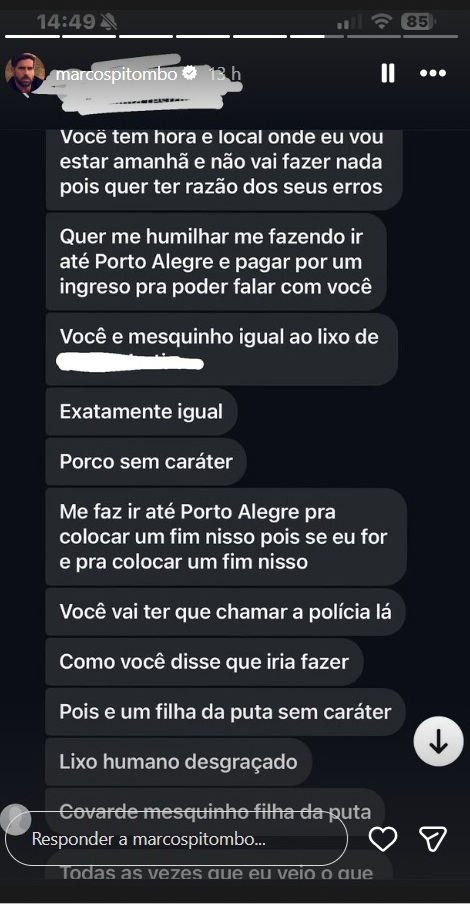 Marcos Pitombo é perseguido por stalker gay