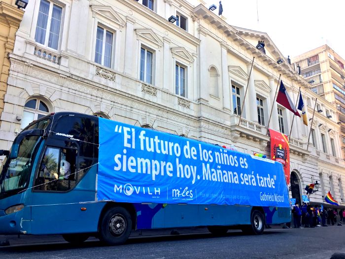 onibus da diversidade chile lgbt ideologia de gênero