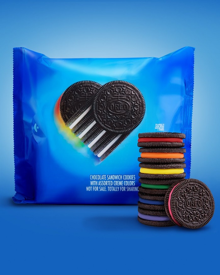 Oreo faz versão gay e arco-íris da bolacha 