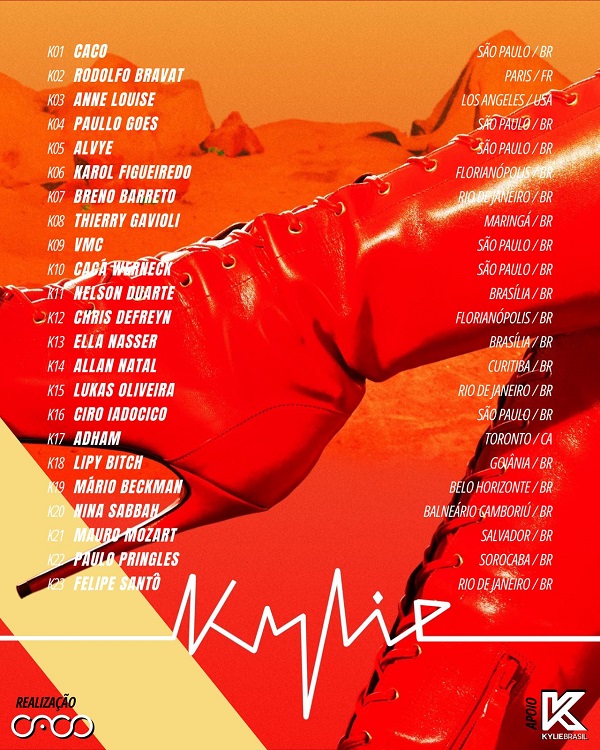 Padam Padam: 23 DJs LGBT tocarão hit de Kylie Minogue