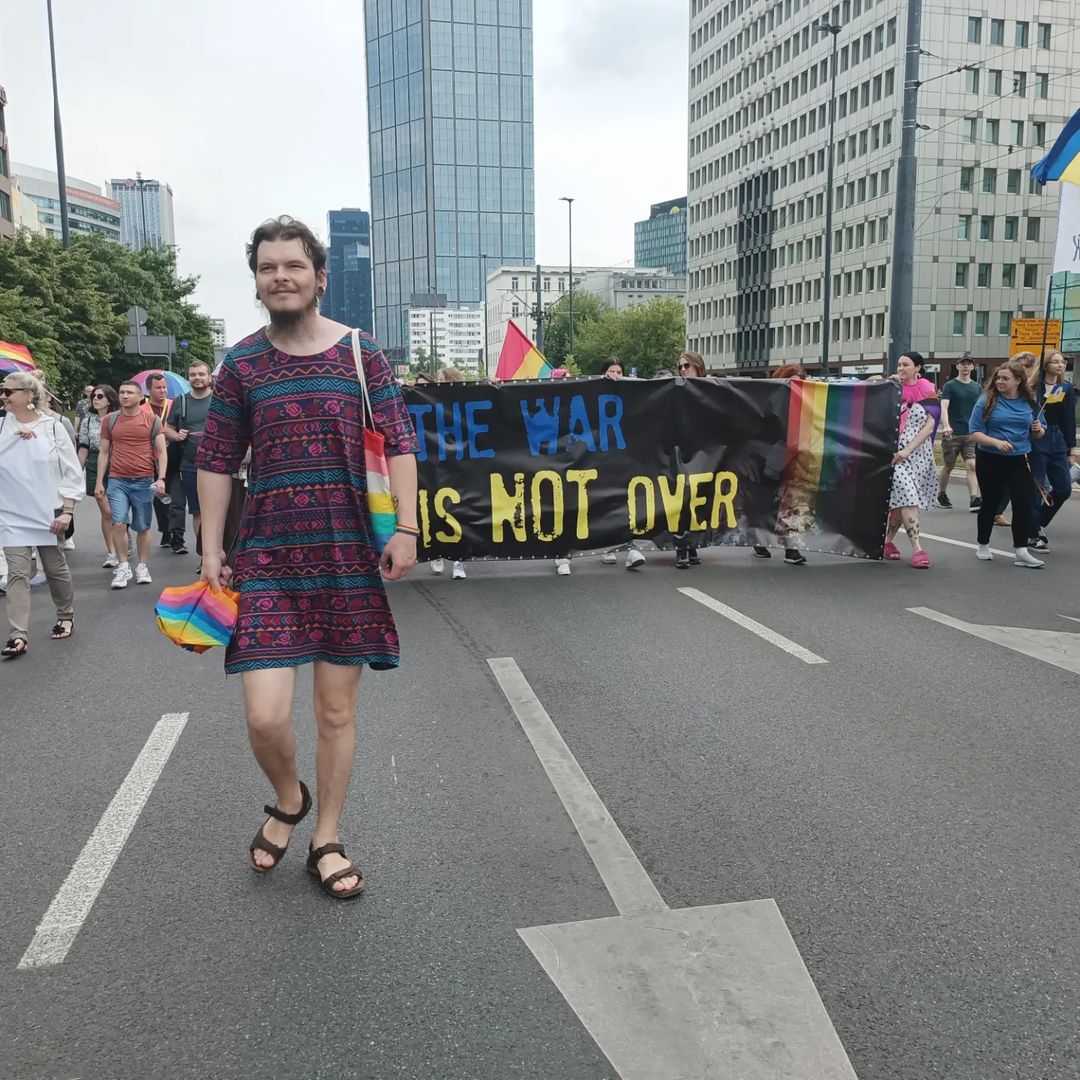 Parada gay LGBT de Varsóvia, na Polônia