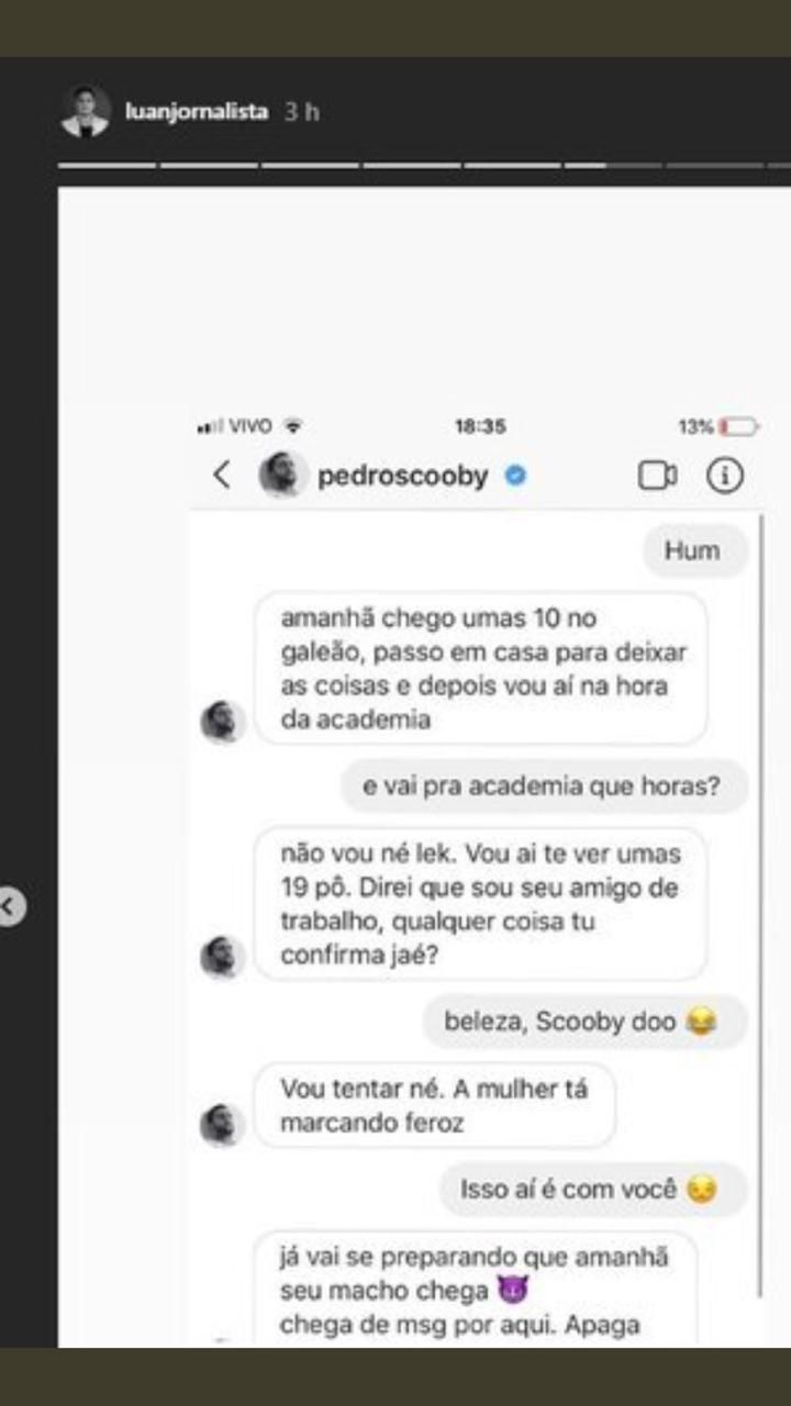 Pedro Sccoby nega suposto romance gay com jornalista