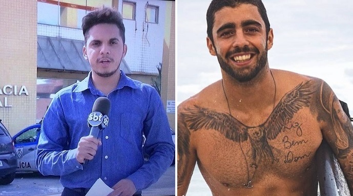 Jornalista Luan Santos afirma ter tido caso por dois anos com Pedro Scooby surfista nega