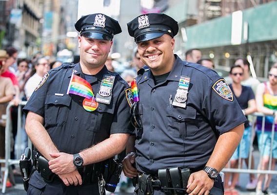 policais parada de nova york police new york city 
