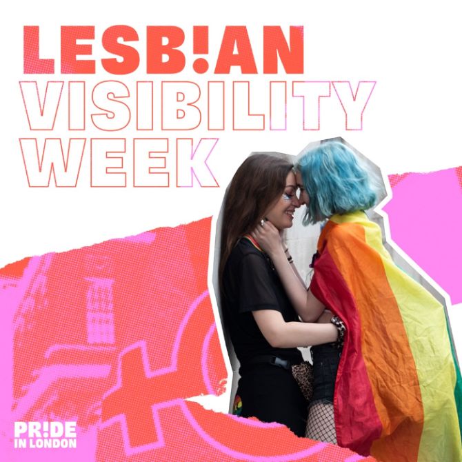 pride in london lesbians lesbicas 
