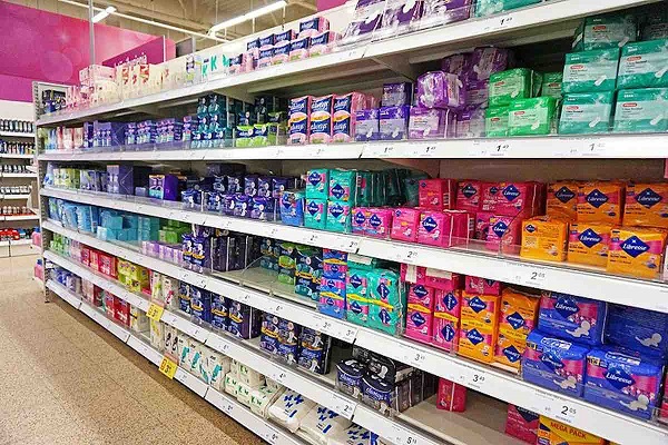 Petição pede para mudar produtos de higiene como absorventes por causa de transexuais