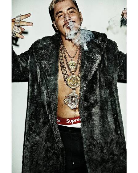 Fotos de rappers cariocas de Mario Testino: Marlboro