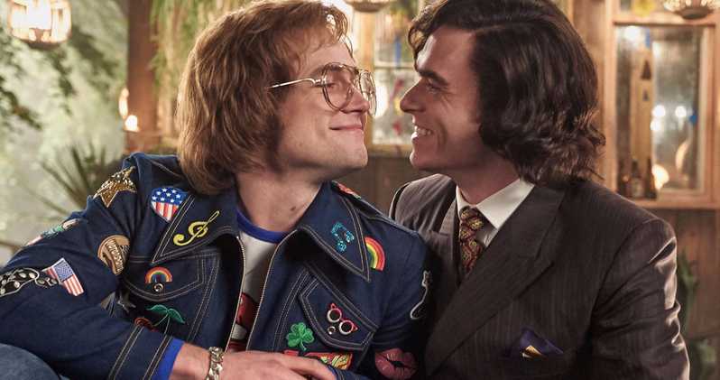 Taron Egerton e Richard Madden no filme Rocketman: cenas gays cortadas na Rússia