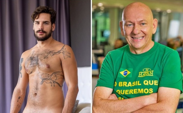 Samuel Hodecker e Luciano Hang