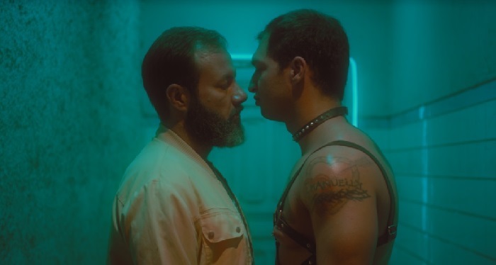 Leandro Lelo e Wilker Rodrigues no filme gay fetichista Vento Seco