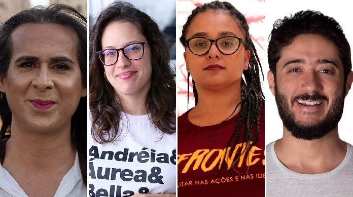 Belo Horizonte 4 vereadores LGBT: uma transexual, Duda Salabert; dois bissexuais, Gabriel Azevedo e Iza Lourença e uma lésbica, Bella Gonçalves