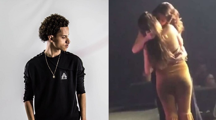 Gabriel do Borel oferece dinheiro para mulheres se beijarem em show